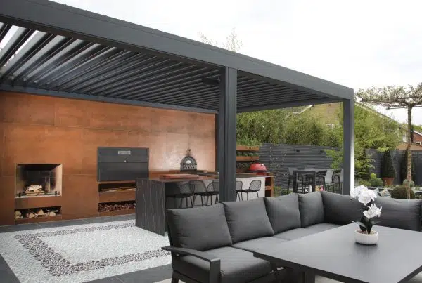 Pergola installation