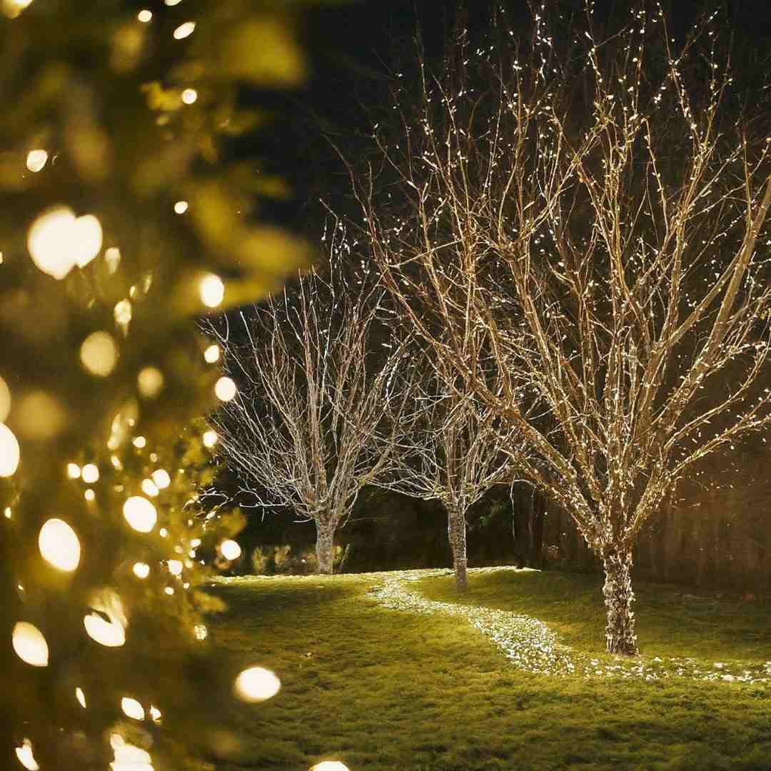 Garden décor ideas for Christmas