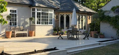 Guildford patio project